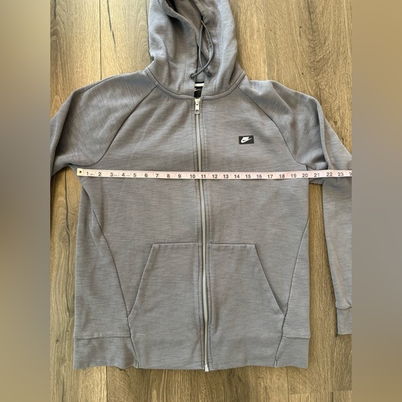 Nike Full Zip Hoodie Gray Size Medium - Picture 4 of 13